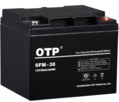 OTP蓄电池6FM-38（12v38ah）产品